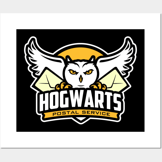 Wizard Owl Postal Service Wall Art by buby87